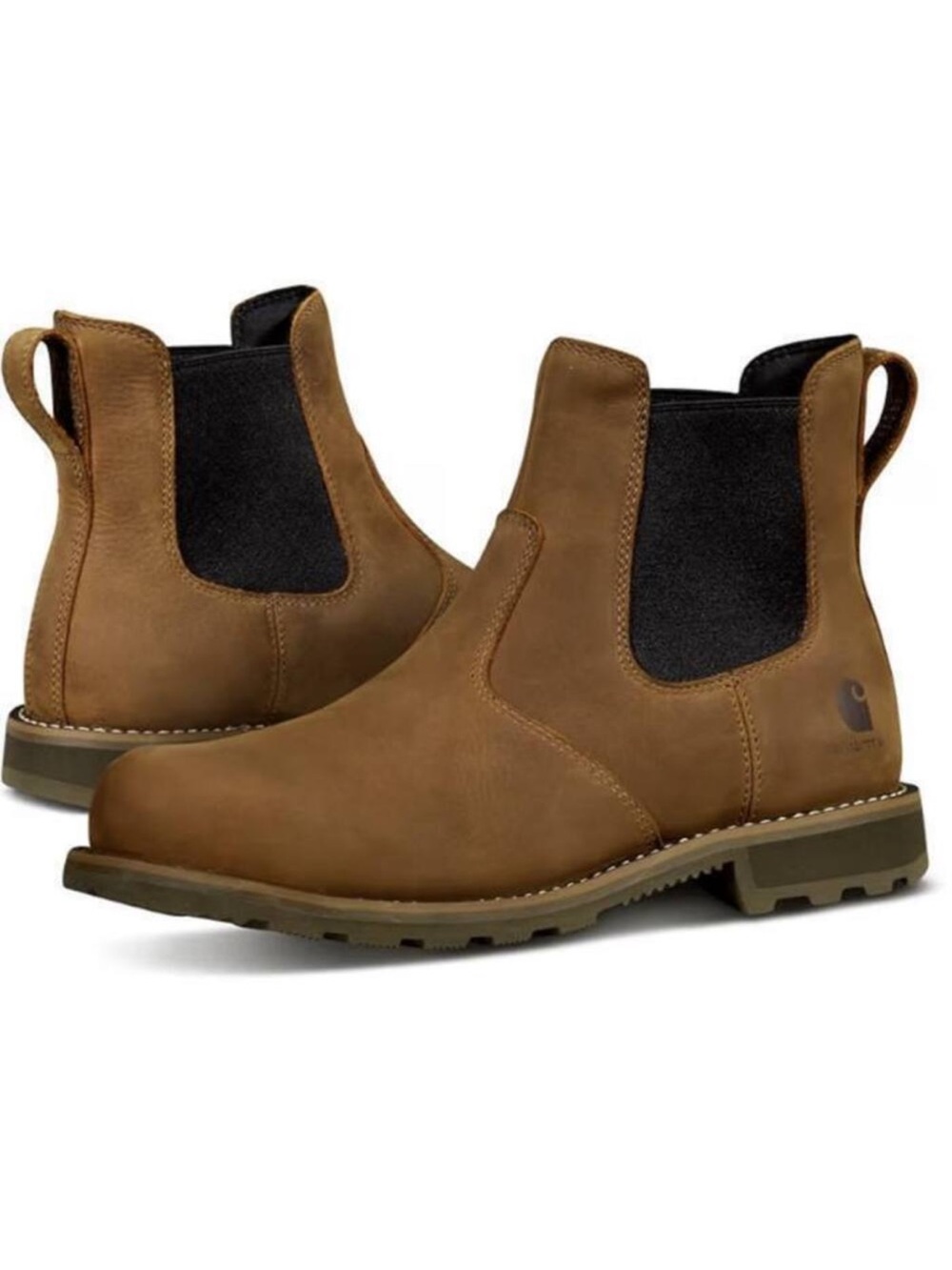 NWT🧡Carhartt - Brown Frontier Steel Toe Chelsea Boot - 11